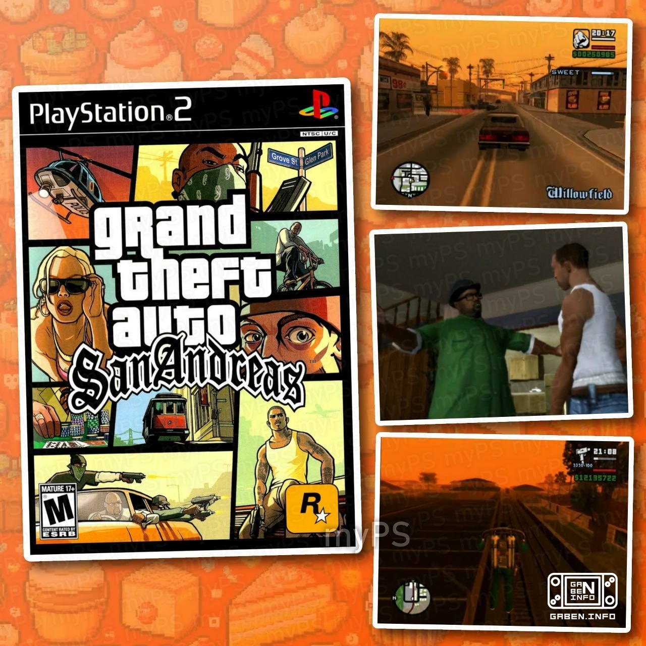 The legendary Grand Theft Auto: San Andreas is 22 years old! ,
