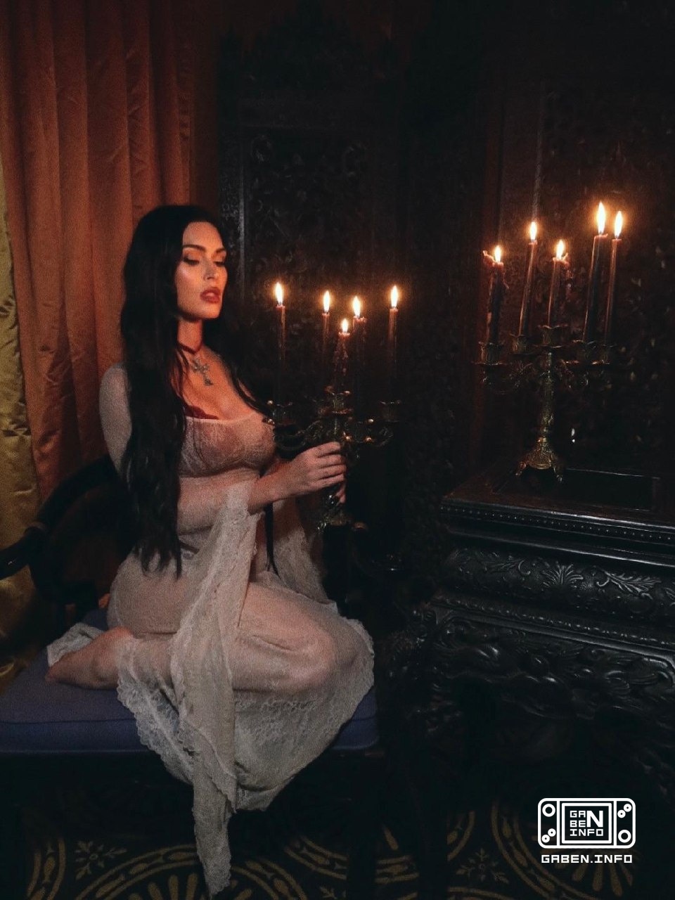 Gotyczna Megan Fox na nowych zdjęciach. Kim będzie moja Bella, jeśli ja, Edward, podpiszę publikację aktorki.