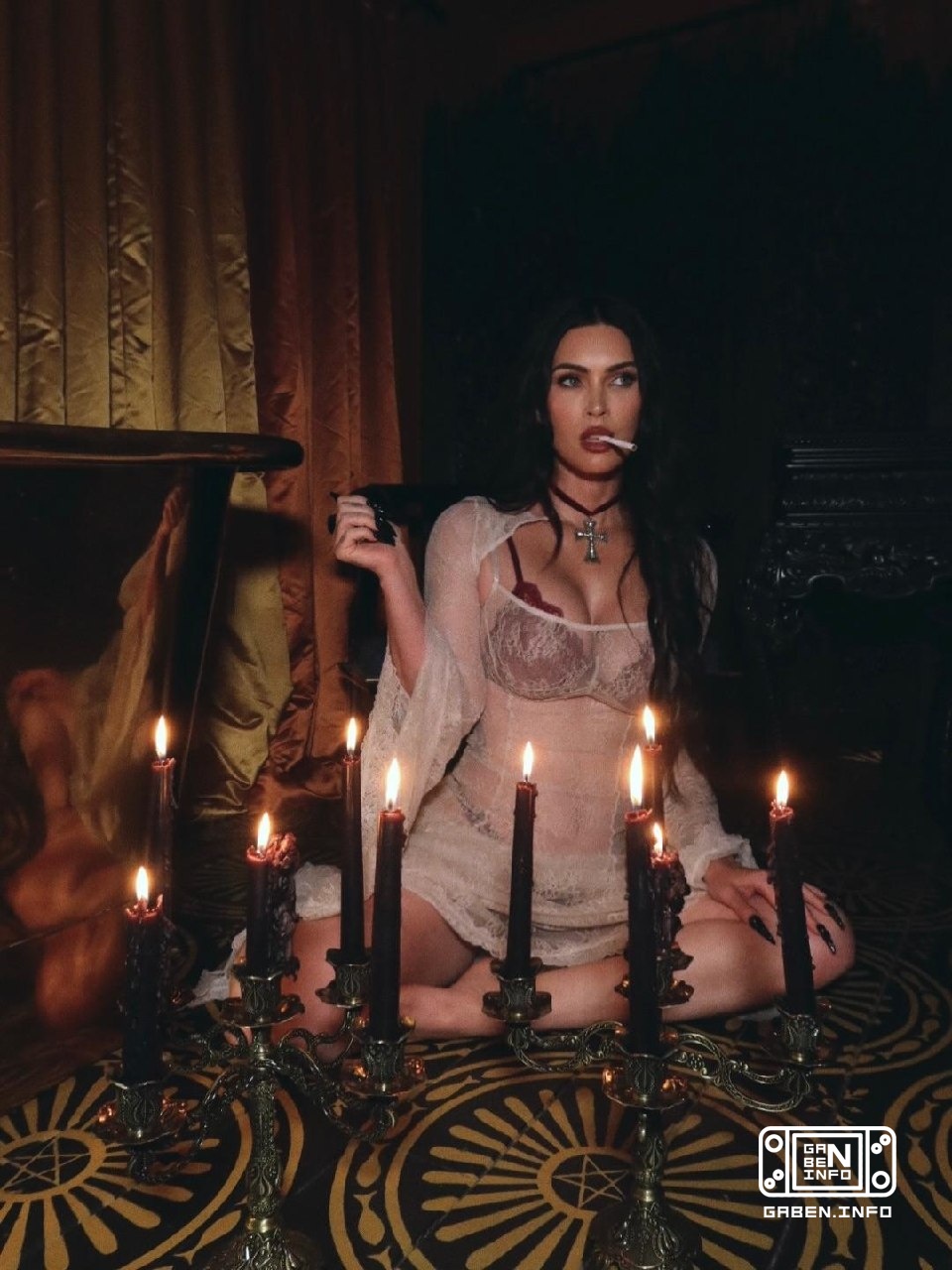 Gotyczna Megan Fox na nowych zdjęciach. Kim będzie moja Bella, jeśli ja, Edward, podpiszę publikację aktorki.