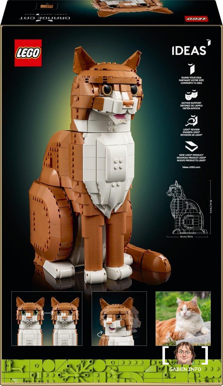 Let's hope he's not that crazy LEGO will release a new version of the meme cat set - now with a red fluffy one.Inside: 1...