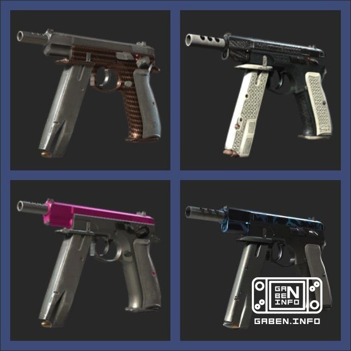 Is the CZ75 capable of surprising? Valve recently cut the ammunition capacity of most pistols, but the CZ75, on the cont...