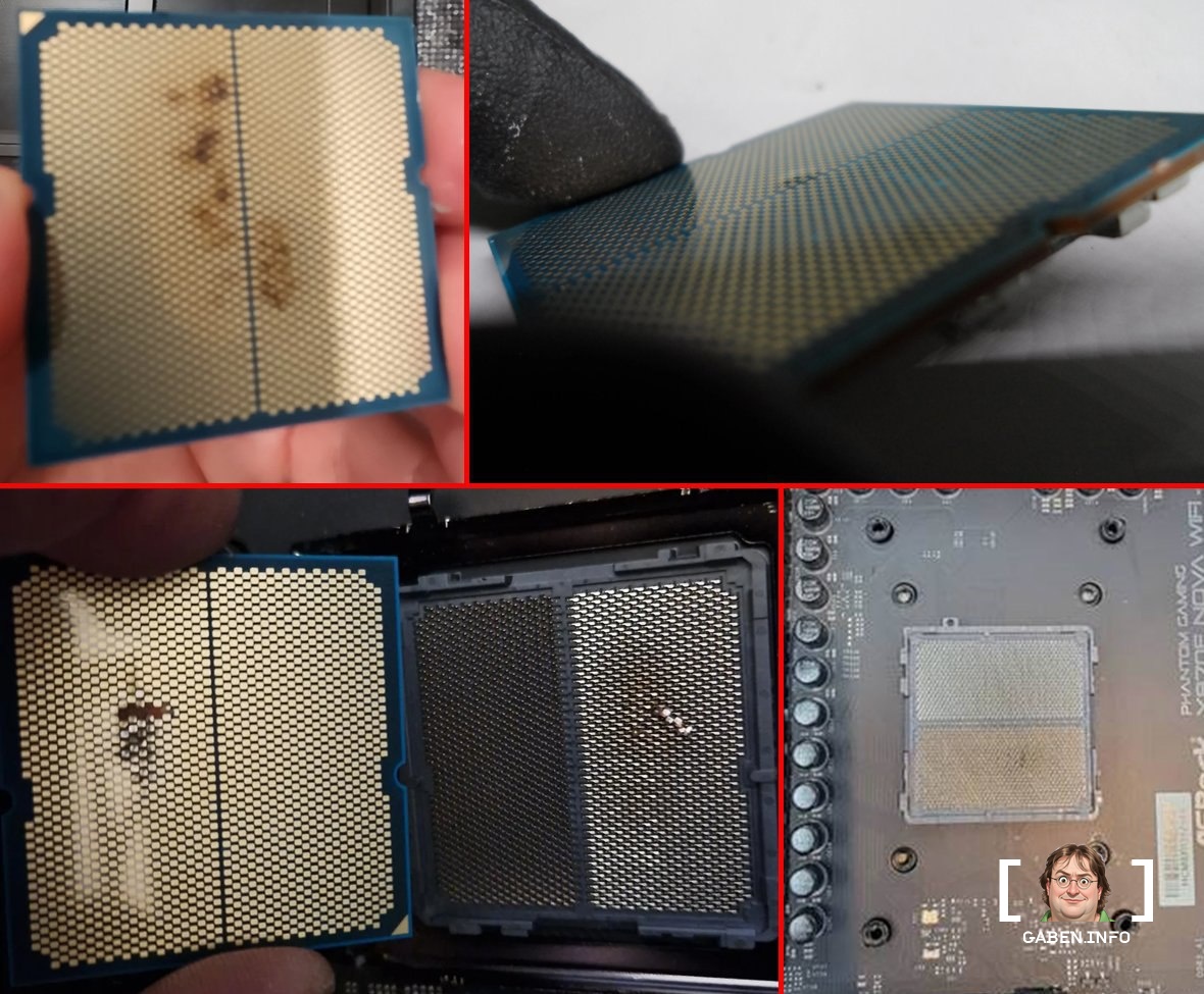 In one day, five Ryzen 9000 series processors failed. All these incidents occurred on ASRock motherboards. They covered ...