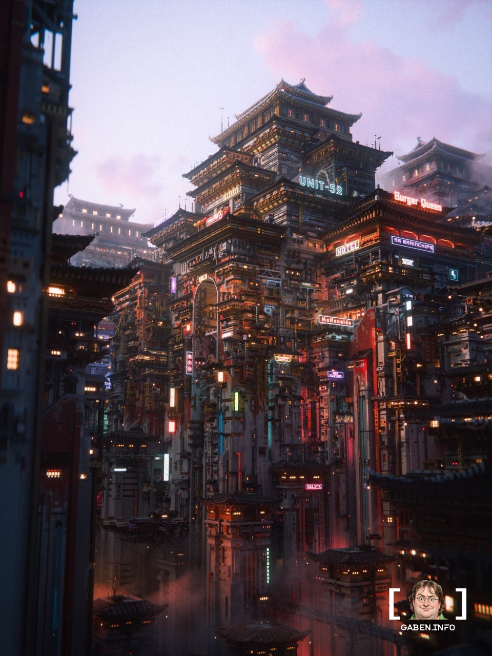 🤩 Beautiful.There is a user on Reddit, Deltagon, who collects cyberpunk and steampunk cities in Minecraft.And he does it...
