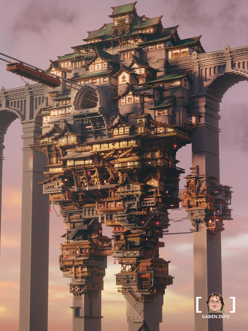 🤩 Beautiful.There is a user on Reddit, Deltagon, who collects cyberpunk and steampunk cities in Minecraft.And he does it...