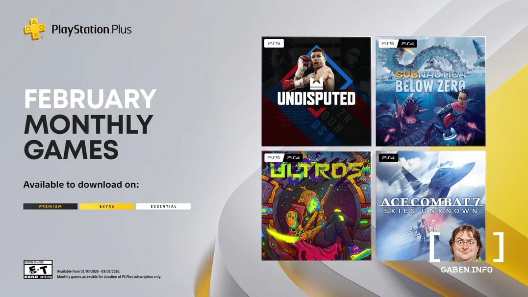 The February selection of games is already available to all PS Plus subscribers. This time the distribution includes Ace...