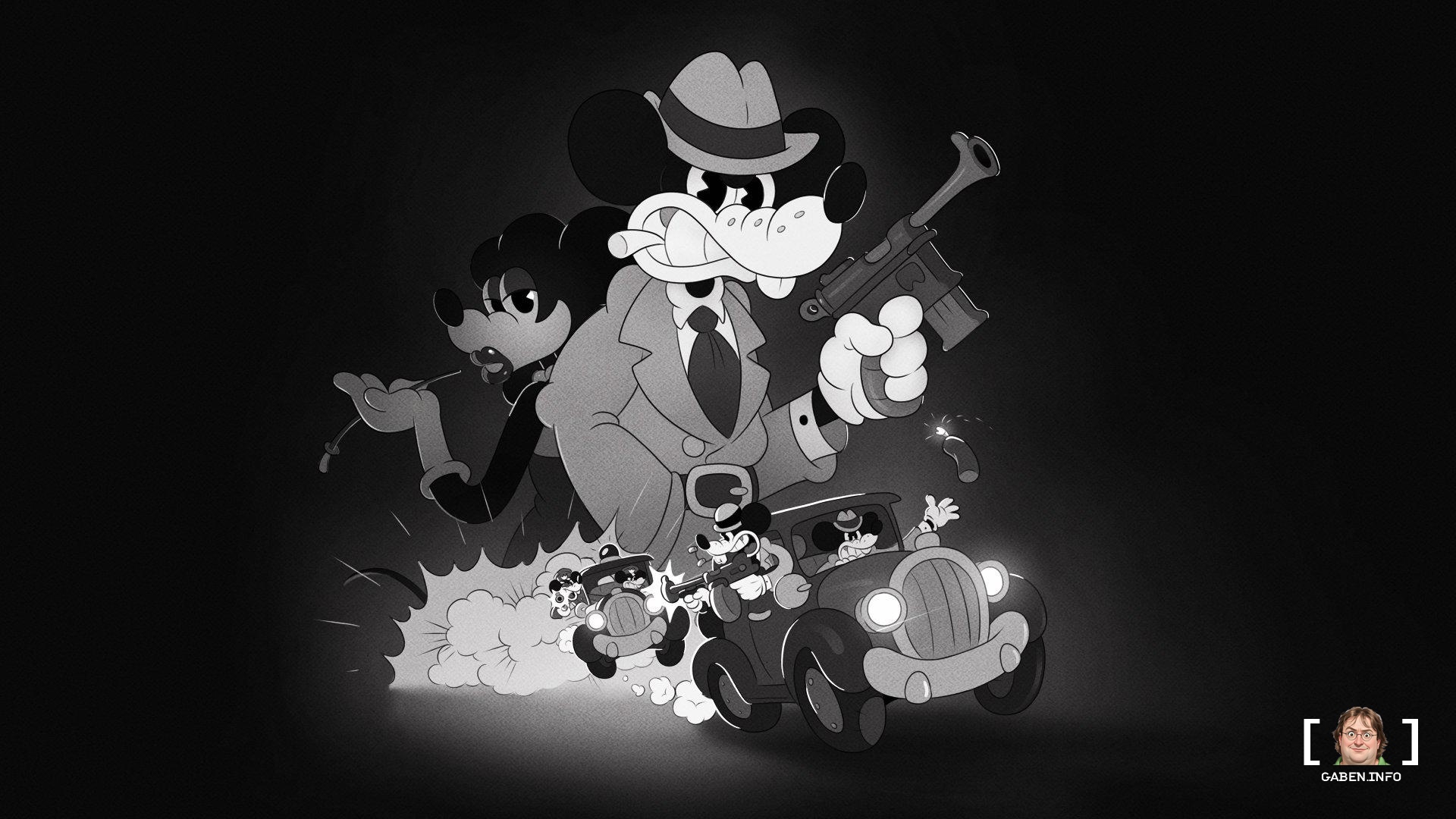 IGN showed 12 minutes of Mouse: P.I. gameplay.for Hire is a black and white shooter inspired by classic Disney works. Th...