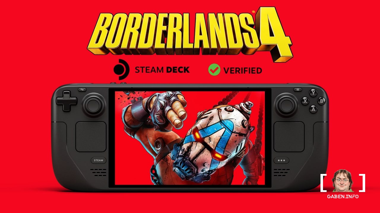 Borderlands 4 magically received a Steam Deck Verified die Someday the game will also become Flash Drive Verified, after...