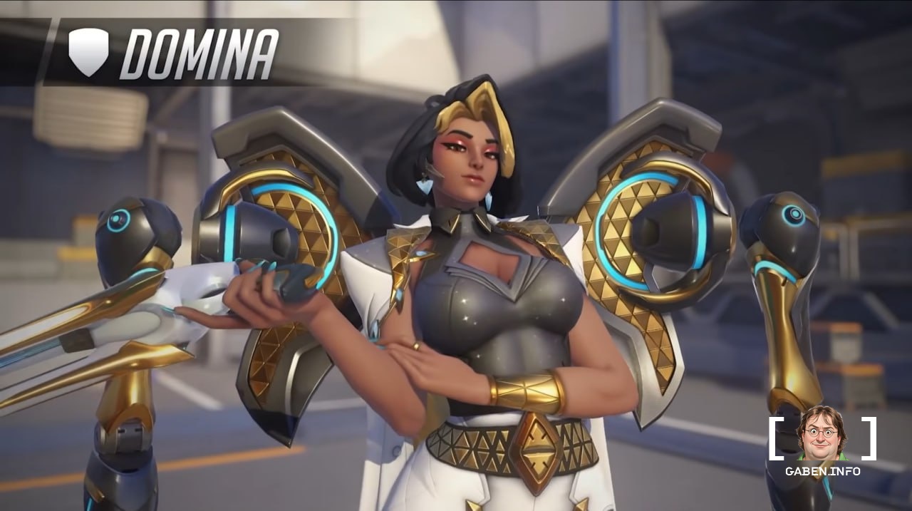 New hero - Domina Symmetra, but a tank...