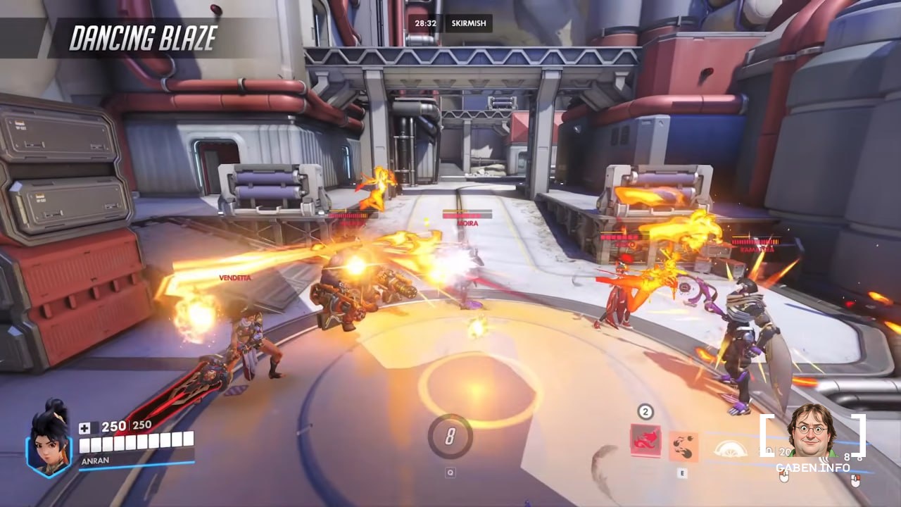 New hero - Amran AND HERE IS THE FIRST P34 victim. Sister of the water Wuyan - but fiery. Can be reborn after death if t...