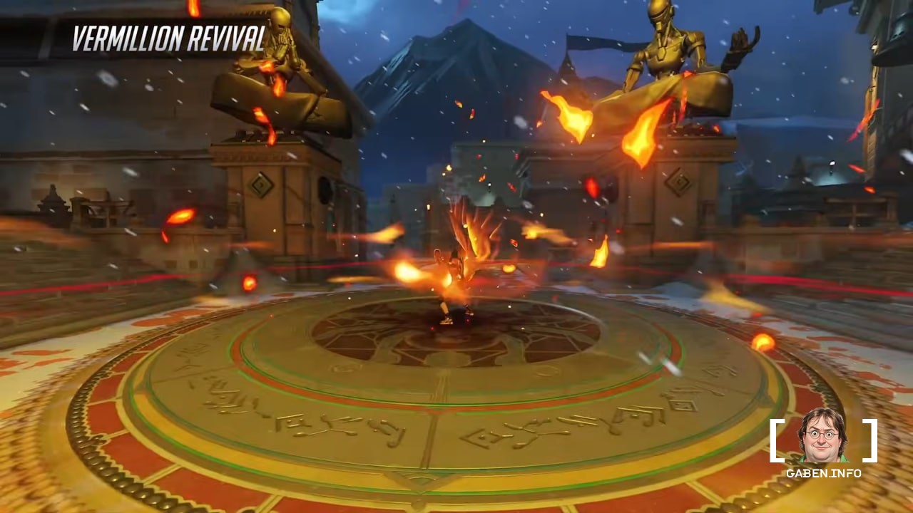 New hero - Amran AND HERE IS THE FIRST P34 victim. Sister of the water Wuyan - but fiery. Can be reborn after death if t...