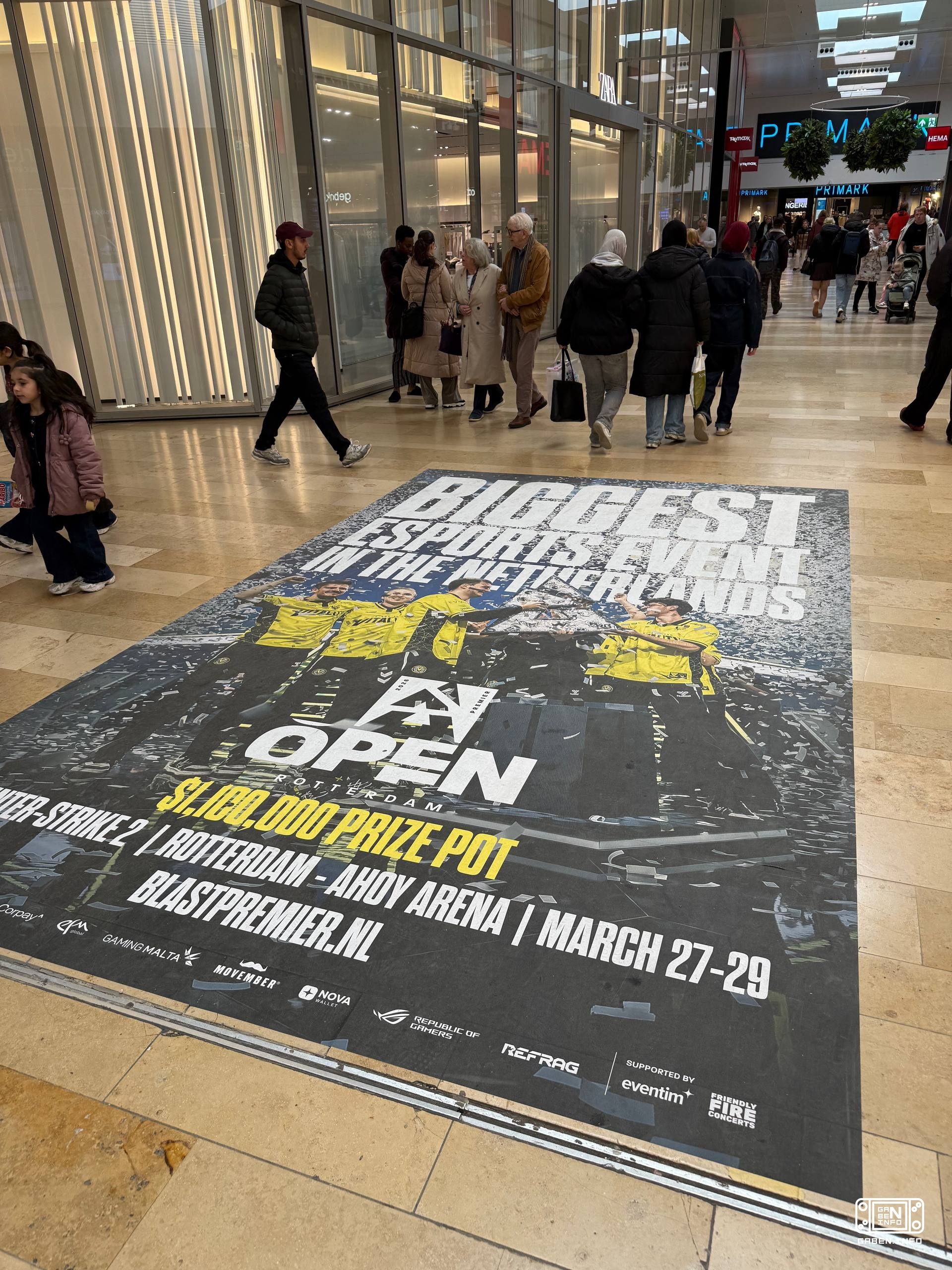 🔥 Rotterdam is the city of Counter-Strike this weekend.