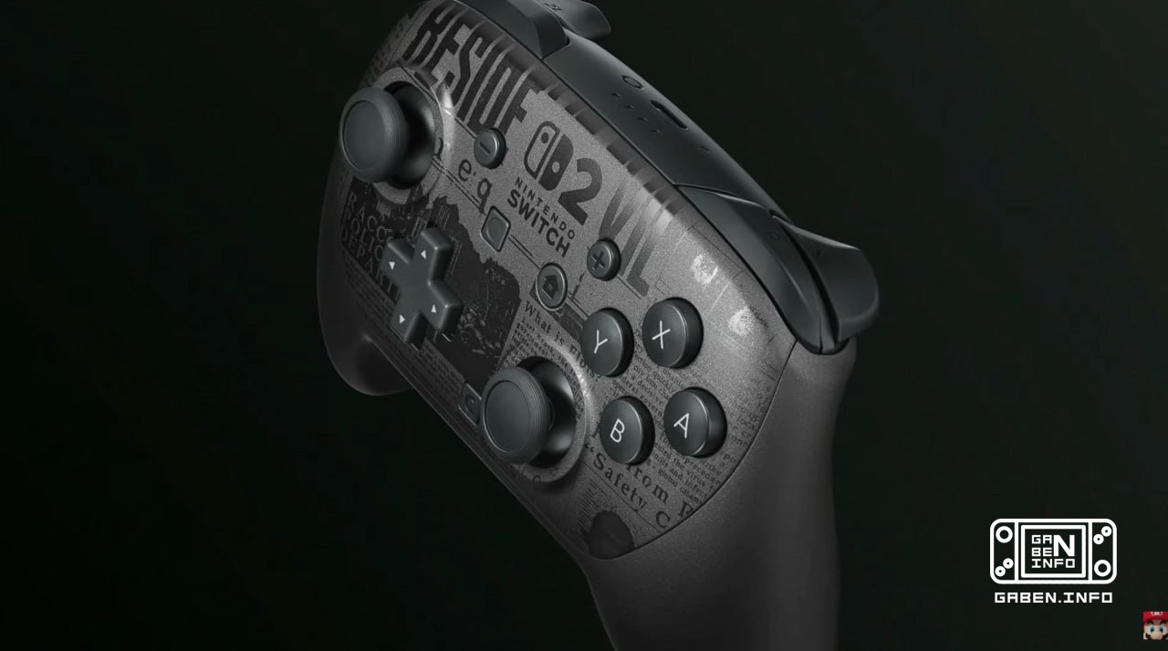 THEY TOOK LEON’S BEARD: They showed an Amiibo for Resident Evil Requiem, as well as a special gamepad