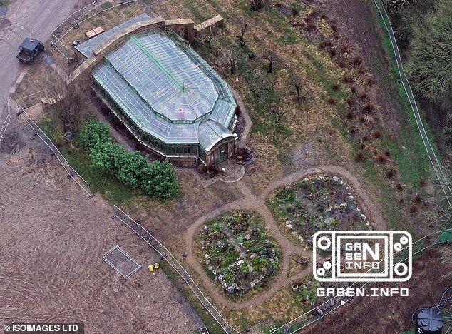 A little bit of the set of the Harry Potter series