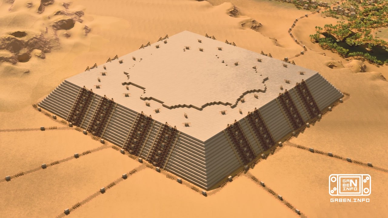 A strategy is being developed for the construction of the Great Pyramid.Lands of Ma'at is an ambitious strategy in devel...