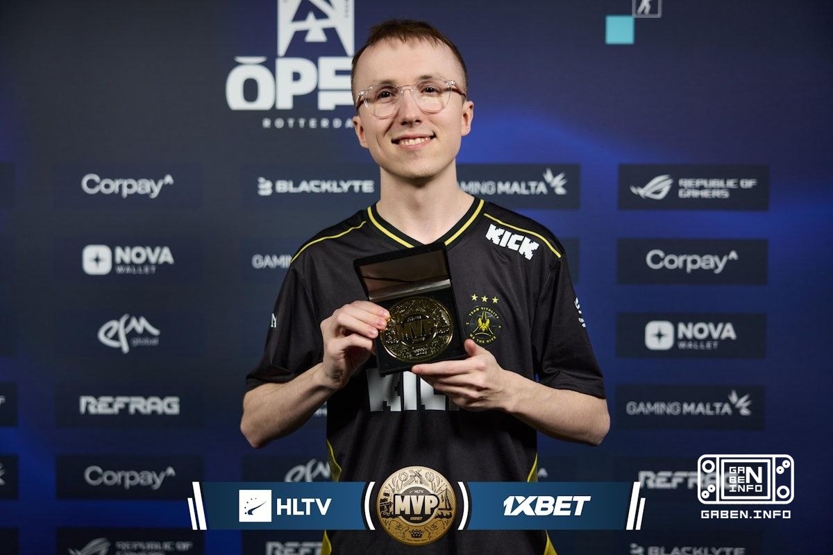 ropz becomes MVP of BLAST OPEN ROTTERDAM 2026. 🏆 Counter-Strike