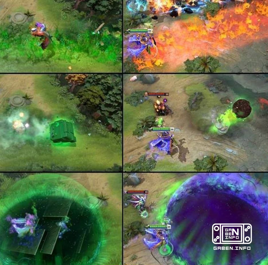 After a recent update, Valve broke the Rubik's arcana and now stolen skills do not change color.