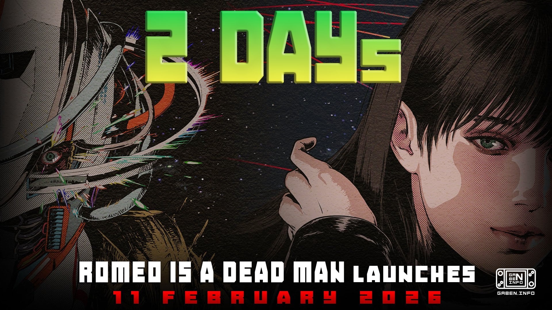 Meanwhile, Suda51 reminds that his new masterpiece will be released in 2 days You can save love by paying $50!