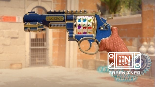 🎰 REVOLVER DODEP—this skin is currently gaining popularity in the Steam Workshop.