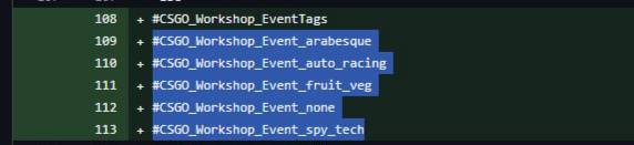 Hmm, they added files of new items, maybe they will remove the collections from the armory without warning 🤔