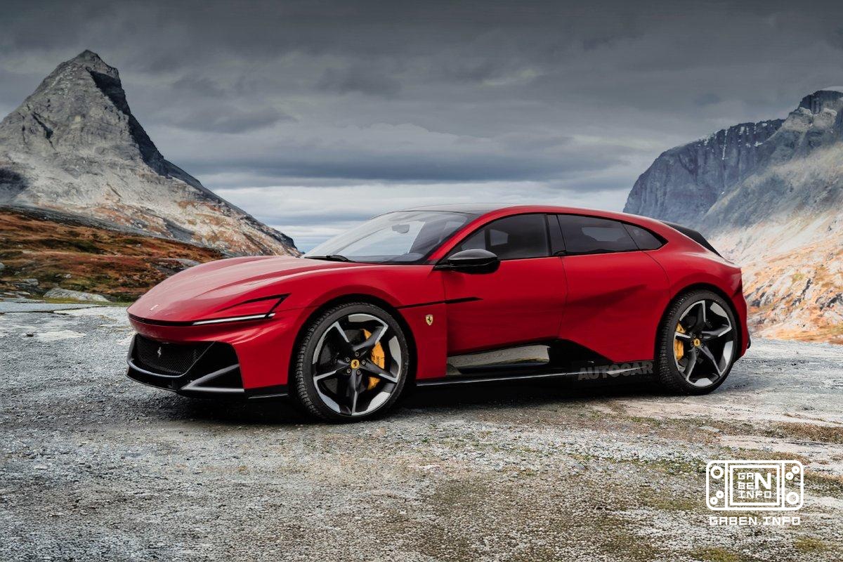 Ferrari showed off its first electric car - the interior design was developed by Jony Ive.The model will be called Ferra...