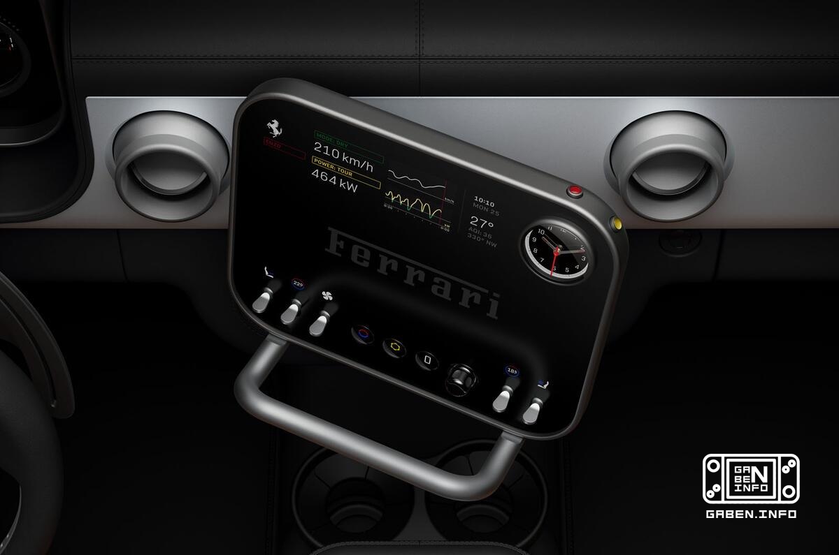 Ferrari showed off its first electric car - the interior design was developed by Jony Ive.The model will be called Ferra...