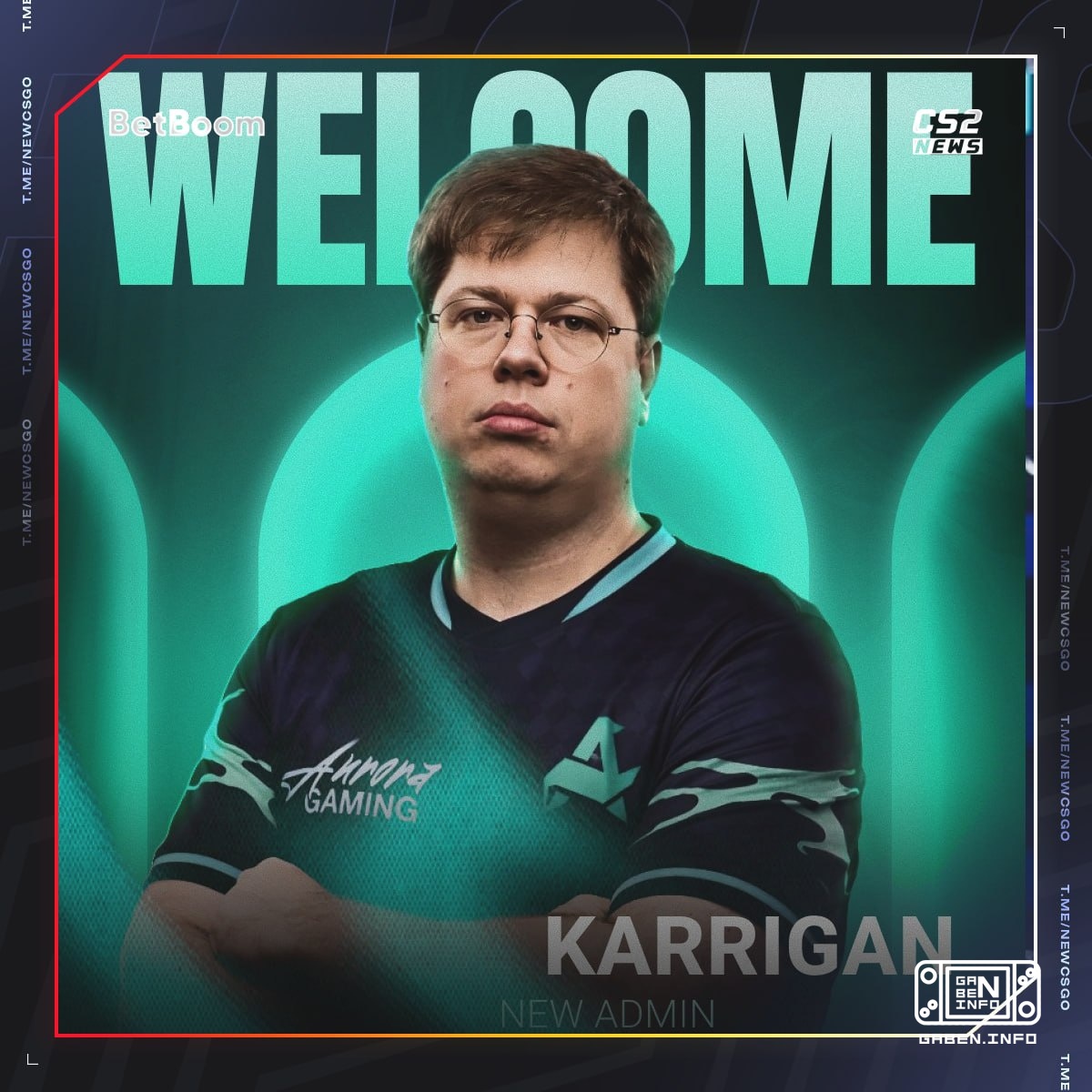 🇩🇰 karrigan is the new admin of 🇹🇷 Aurora.