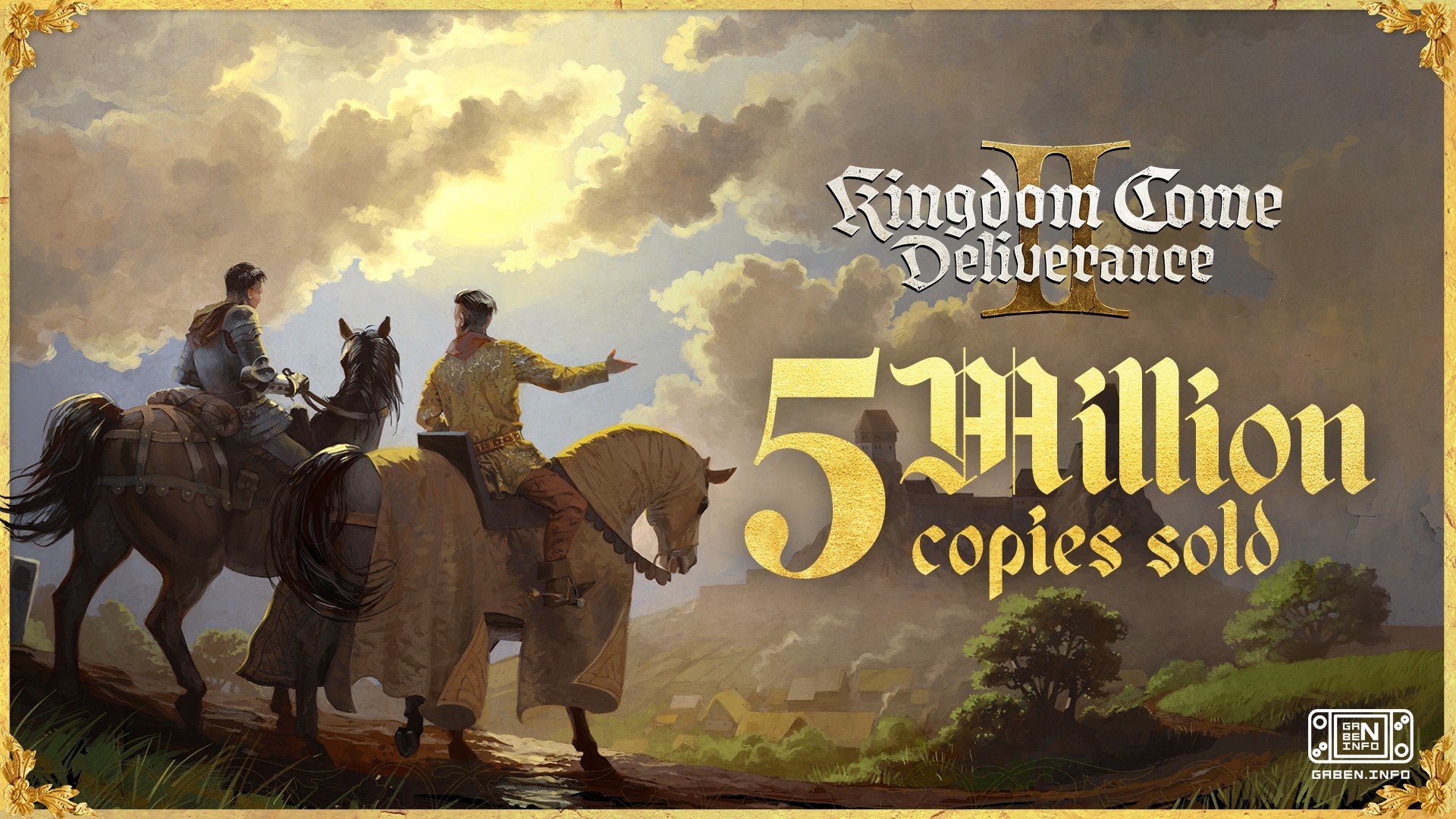 Kingdom Come Deliverance II reaches 5 million copies sold in a year The latest addition helped push sales to this level....