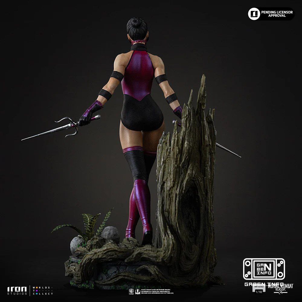Mileena 1/10 scale figure from Mortal Kombat😍 (Iron Studios)