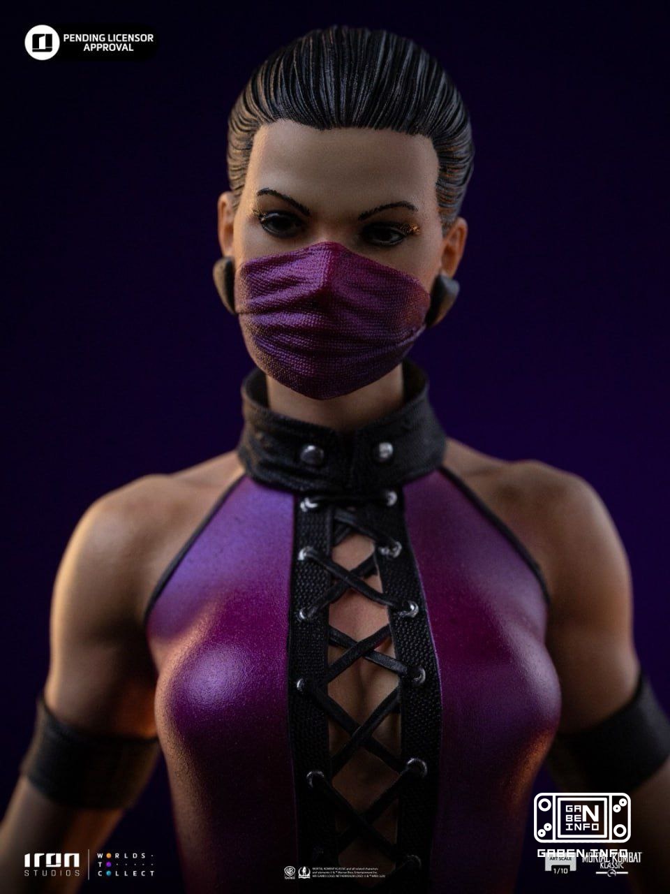 Mileena 1/10 scale figure from Mortal Kombat😍 (Iron Studios)