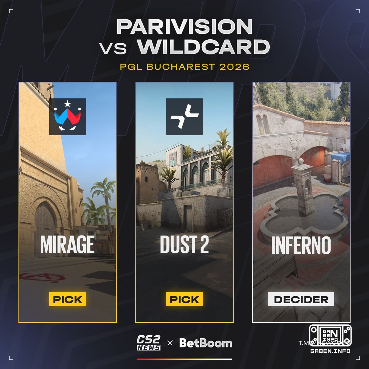 ▶️ The last match before the start of the playoffs has started 🇷🇴 PGL Bucharest