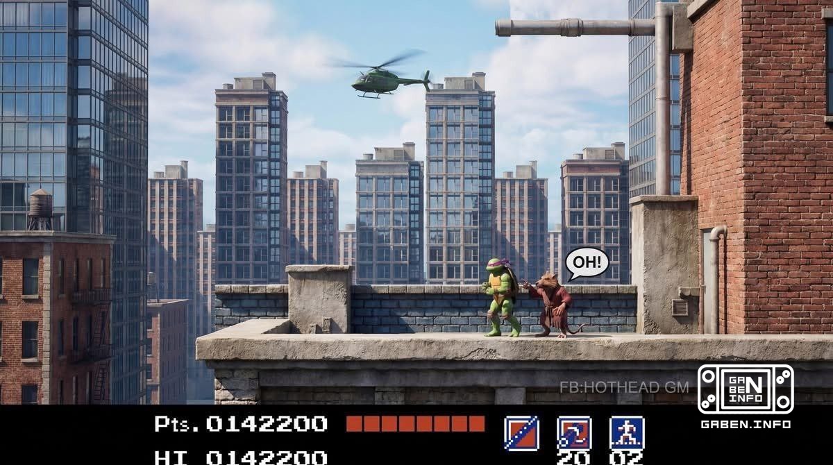 TMNT Remake Concept (NES) 🐢 Teenage Mutant Ninja Turtles for the Nintendo Entertainment System. The remake was made usin...