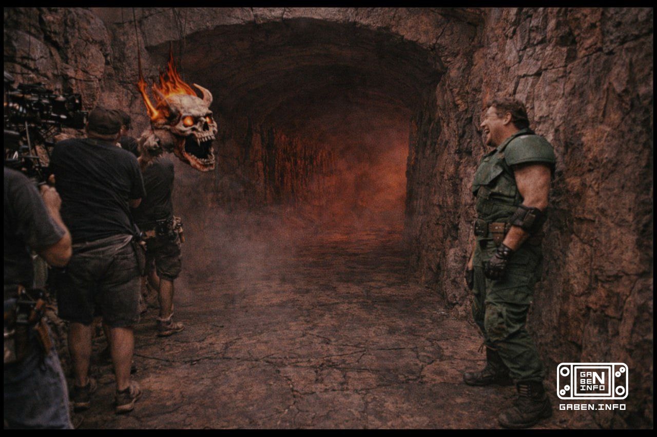 DOOM (Like a neuron sees a photo from the filming of a non-existent film😁)