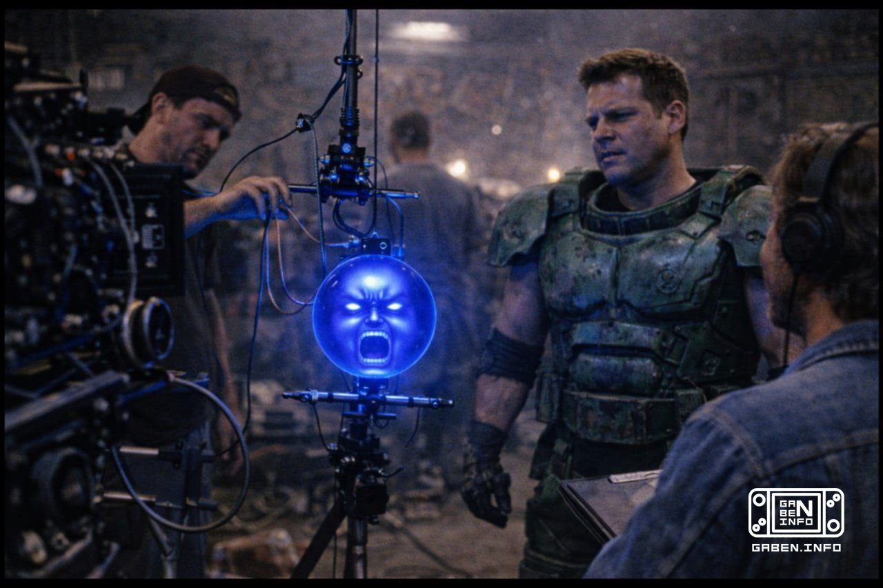 DOOM (Like a neuron sees a photo from the filming of a non-existent film😁)