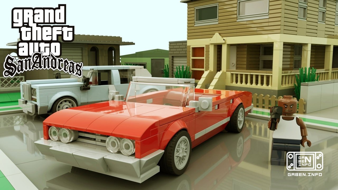 What would Lego collections from the iconic GTA series look like?