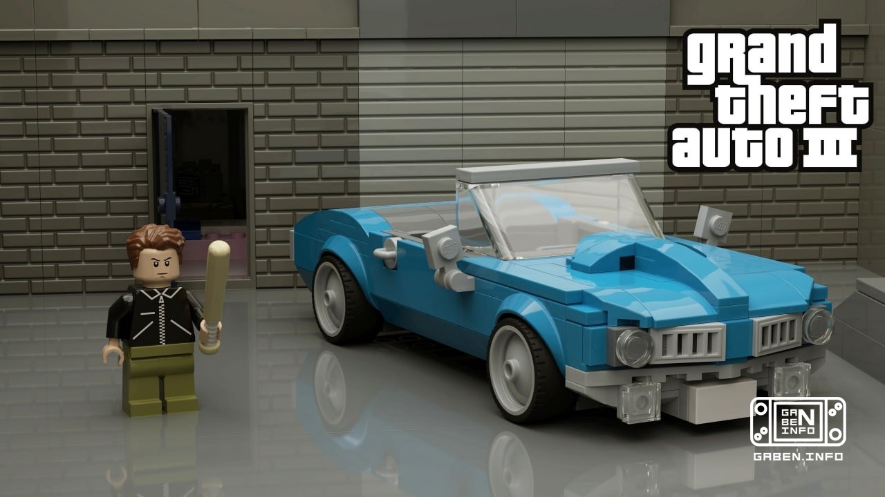 What would Lego collections from the iconic GTA series look like?