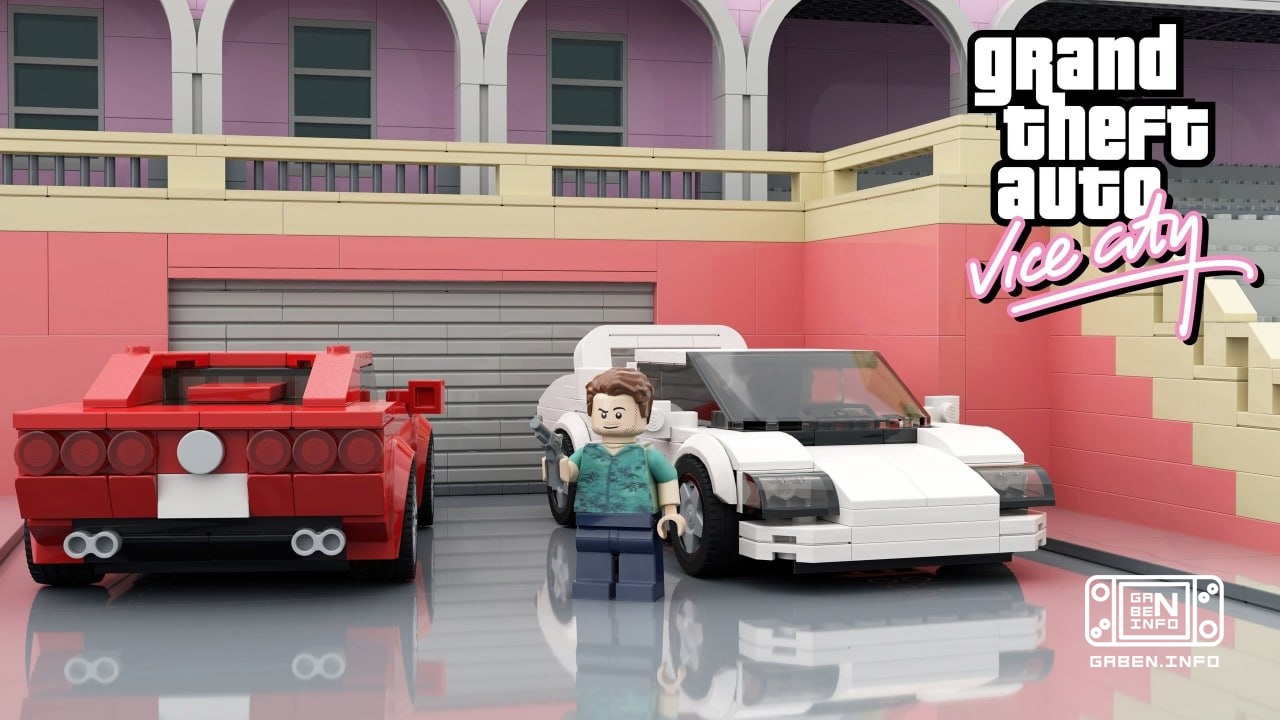 What would Lego collections from the iconic GTA series look like?