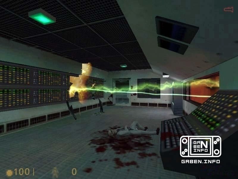 ☢️ 🔦 Good old Half-Life from back in 1998.