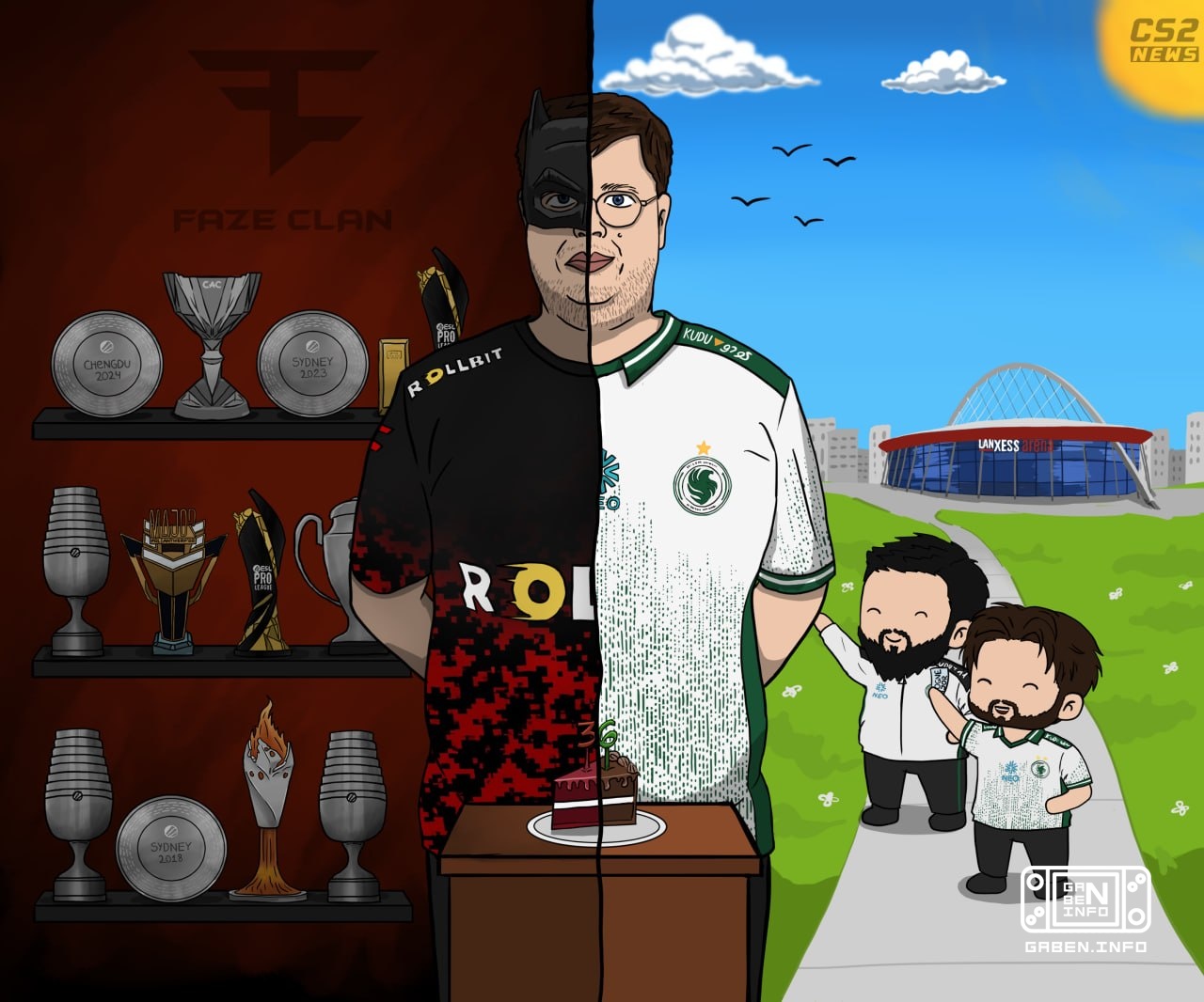 🎭 Many people love 🇩🇰 karrigan and exactly the same number of people hate it.🎂 But today only congratulations are accept...