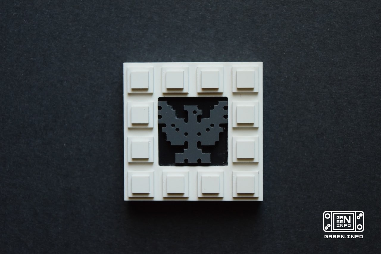 Fridge magnet "Headquarters from Battle City"👍 Material: plastic, neodymium magnet.