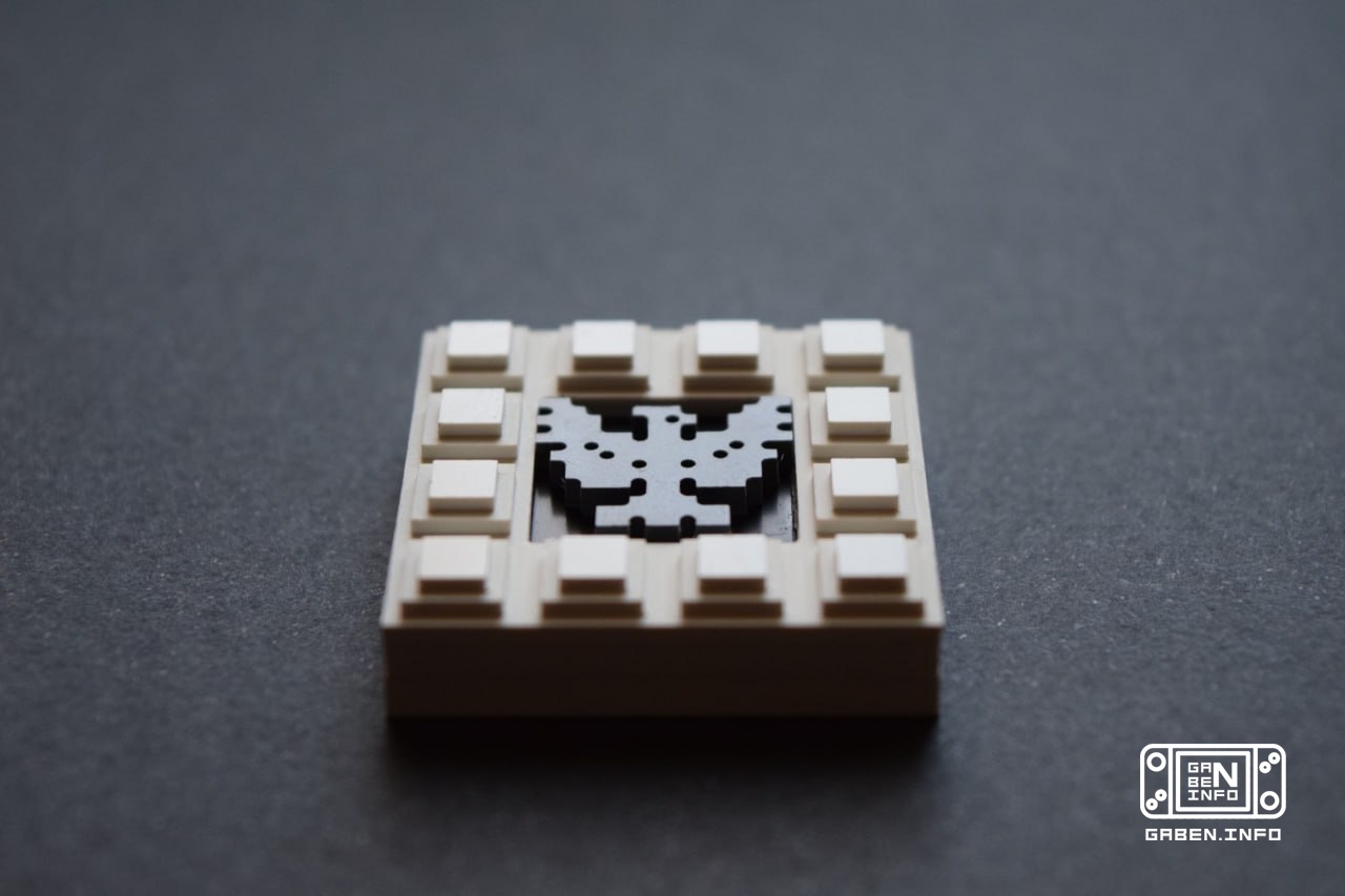 Fridge magnet "Headquarters from Battle City"👍 Material: plastic, neodymium magnet.