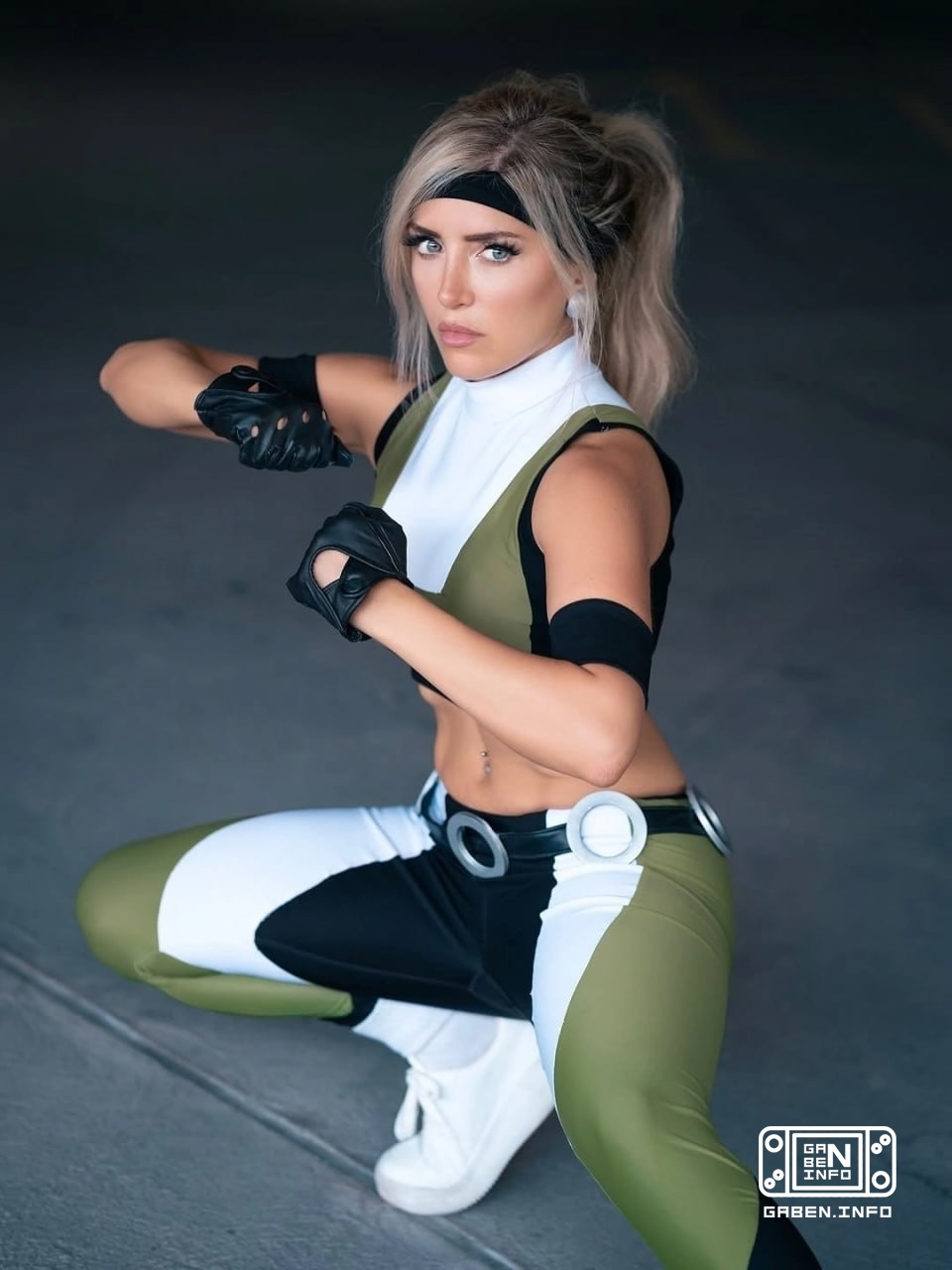 Lisa Mancini as Sonya Blade👍