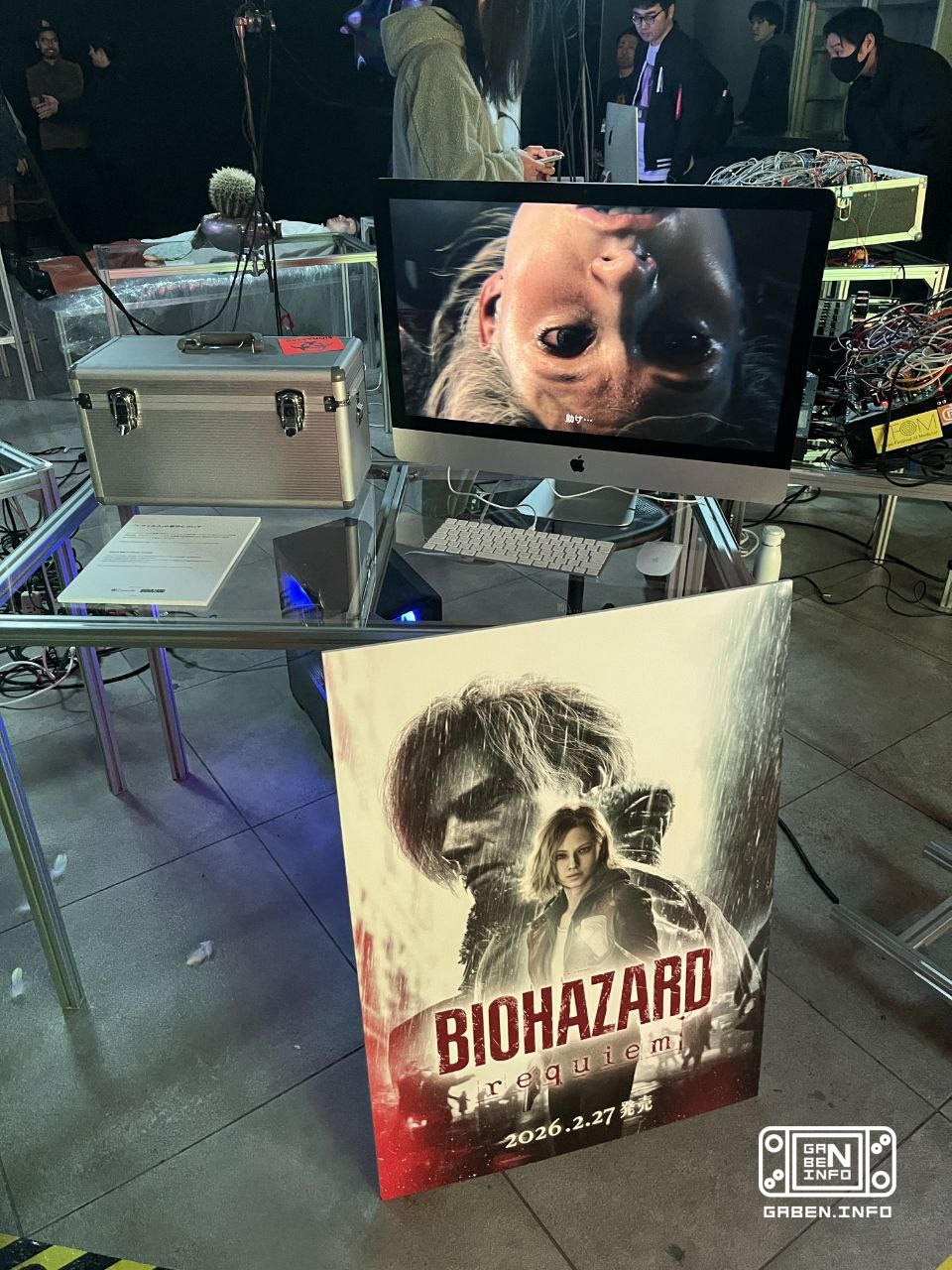Resident Evil x Lom Baby exhibit in Tokyo