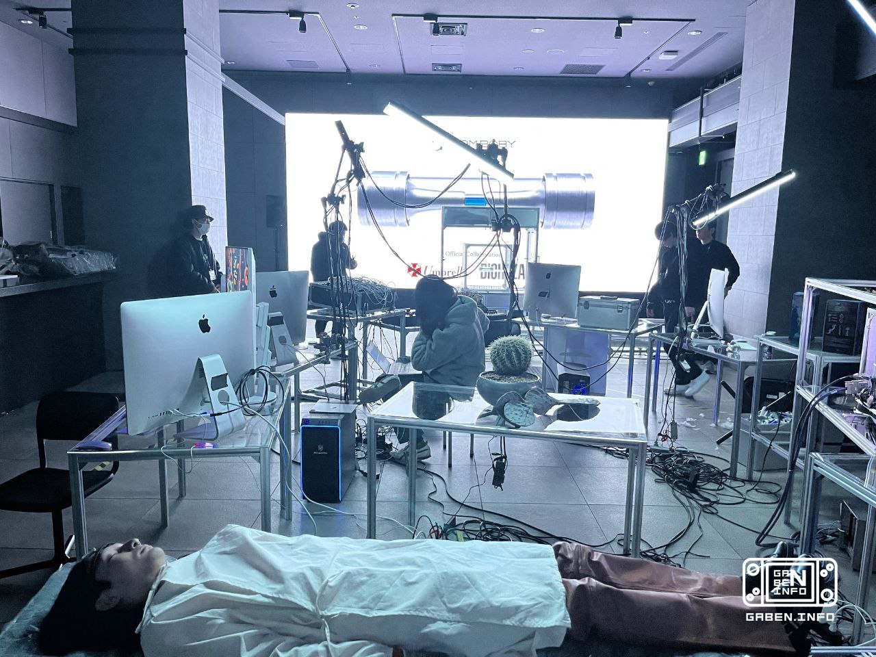 Resident Evil x Lom Baby exhibit in Tokyo