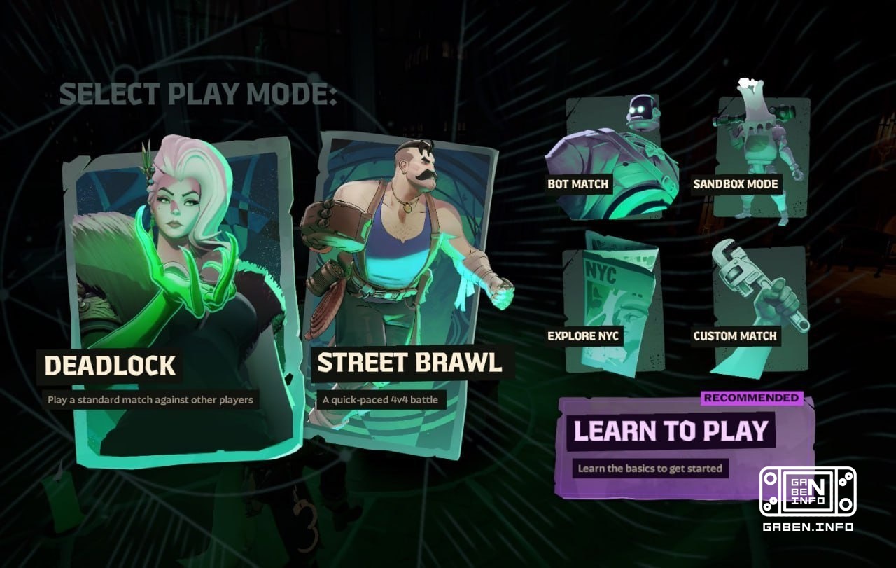 Meanwhile, an updated training plate has been added to the Deadlock mode menu Now it will be much easier to get your fri...