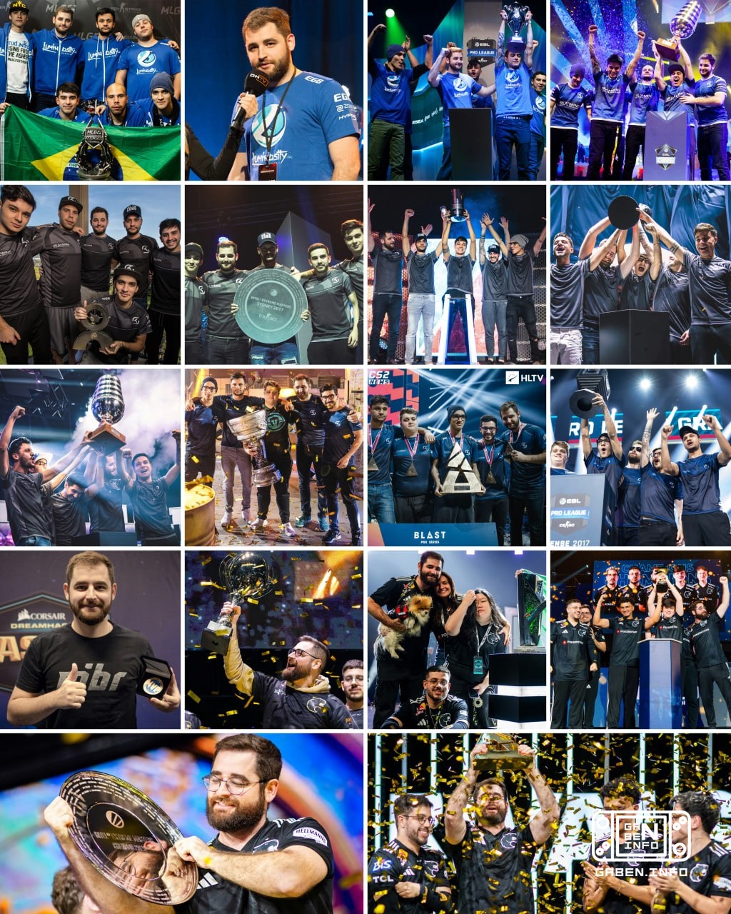 ❤️ FalleN can clearly be proud of his career - 18 big wins behind him and another season ahead.