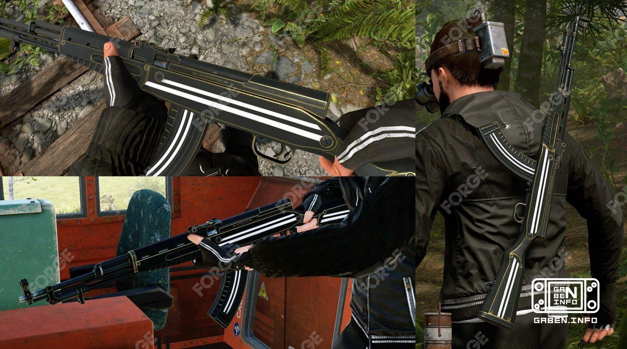 M4A4 |HOWL, BUT ALREADY IN RUST Every collector's dream story happened in RUST. A Training SKS skin was added to the gam...