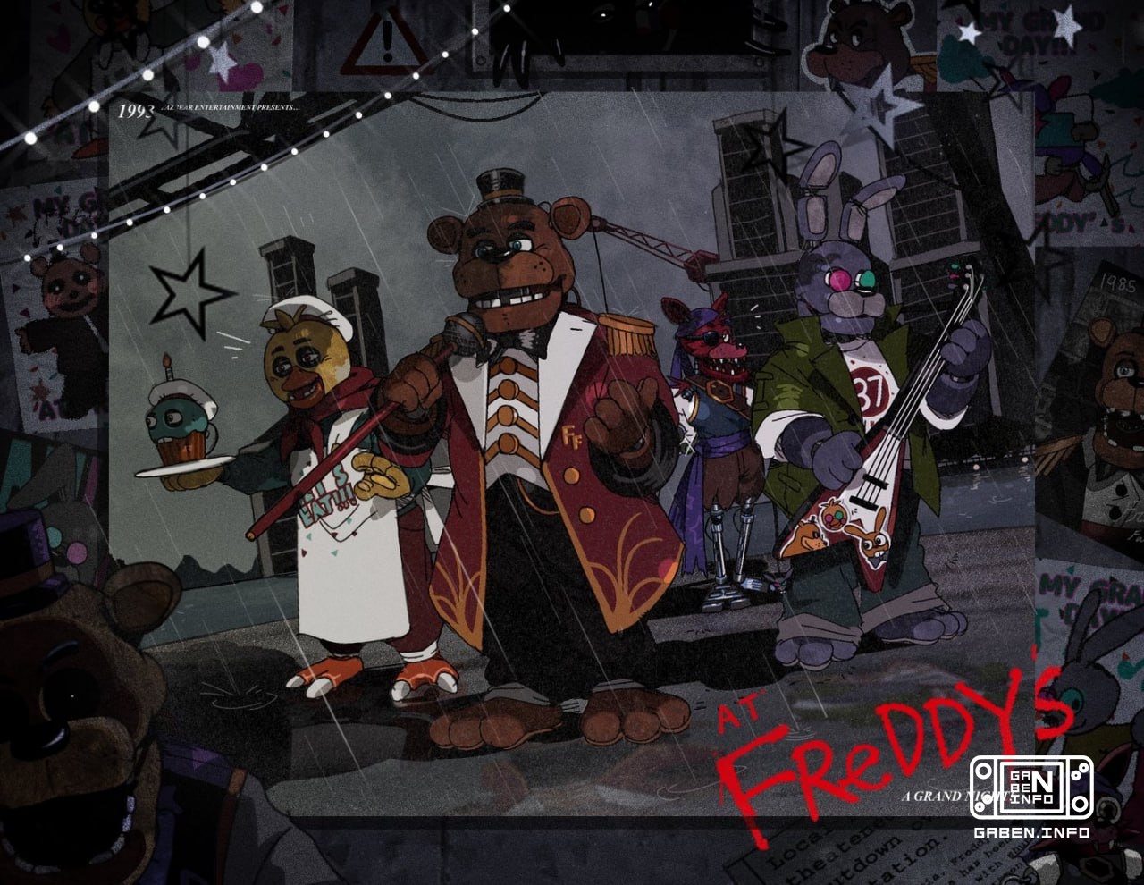 A Grand Night at Freddy’s by Bendedede @hypewave