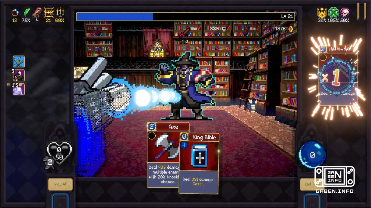 The demo version of Vampire Crawlers: The Turbo Wildcard from the creators of Vampire Survivors has become available on ...