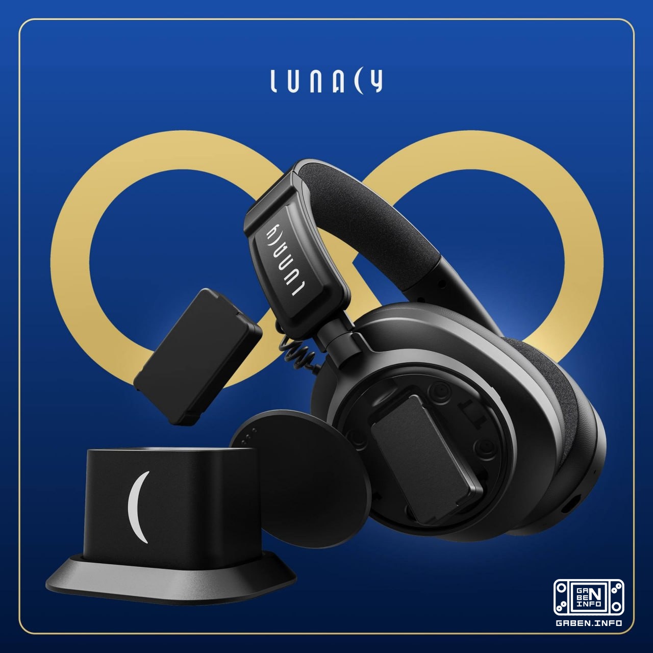 Lunacy has brought back the legendary Lunacy Louder.These are wireless gaming headphones with “infinite” battery life: r...