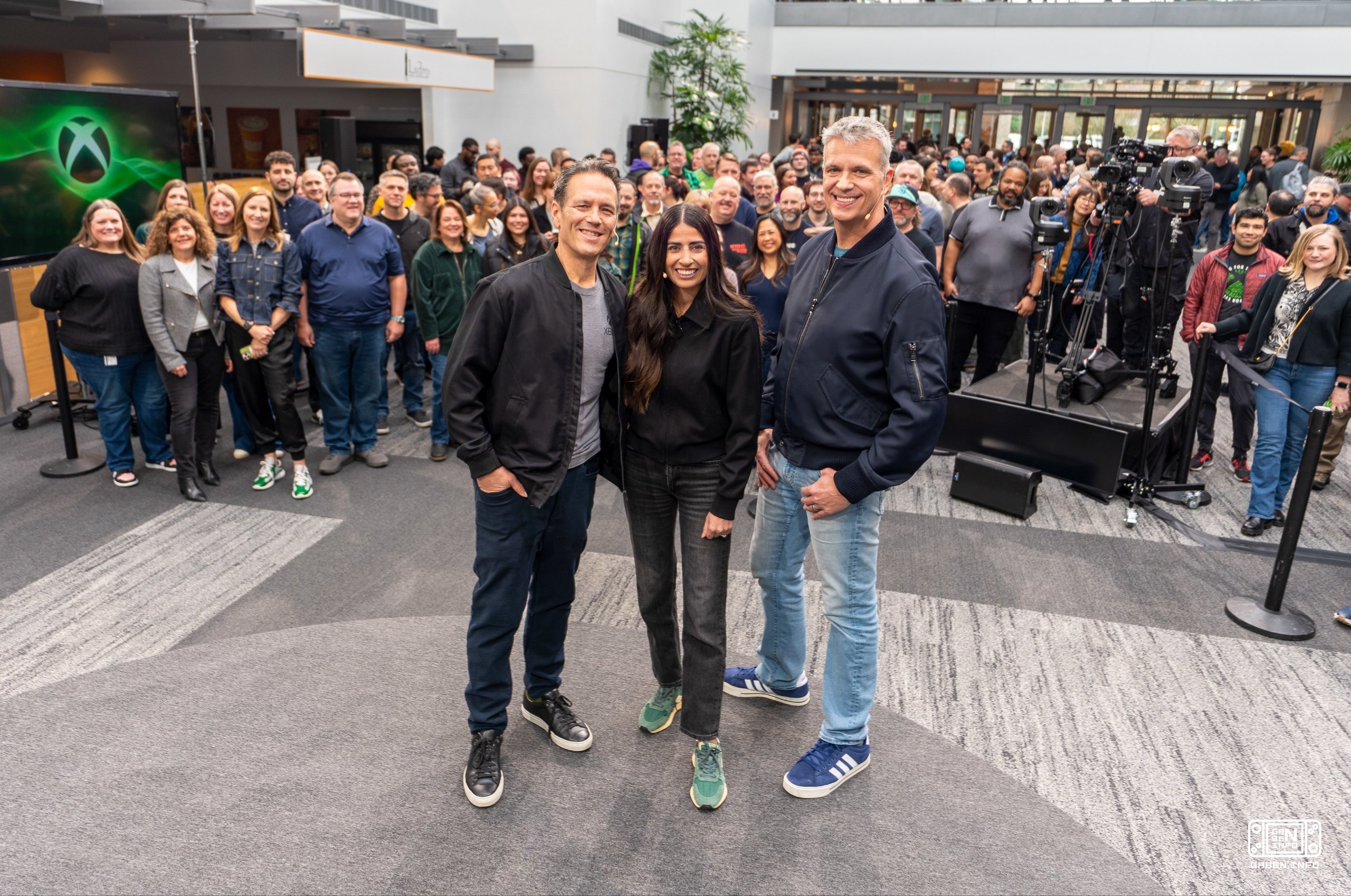 Phil Spencer finally introduced Asha Sharma to the Xbox team on her first day as head of Xbox Along with this, in her ne...